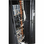 APC by Schneider Electric Hinged Covers for NetShelter SX 750mm Wide 48U Vertical Cable Manager Qty 2 - Cover - Black - 1 - 48U Rack AR7589