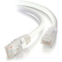 C2G 75 ft Cat5e Snagless UTP Unshielded Network Patch Cable - White - 75 ft Category 5e Network Cable - First End 1 x RJ-45 - Male - 27094