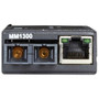 Black Box MultiPower Miniature TransceiverMedia Converter - 1 x Network RJ-45 - 2 x SC Ports - DuplexSC Port - USB - Multi-mode - - LHC014A-R4