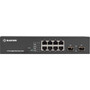 Black Box LGB700 Series Web Smart Gigabit Ethernet Switch - SFP 10-Port - 8 Ports - Manageable - TAA Compliant - 4 Layer Supported - LGB710A