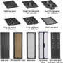 Black Box Elite Data Rack Cabinet - 42U Rack Height - Black - Steel - TAA Compliant EC42U3042TPMSMNK