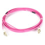 Black Box Fiber Optic Duplex Patch Network Cable - 98 ft Fiber Optic Network Cable for Transceiver Network Device - First End 2 x - FOM4-003M-LCLC
