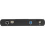 Black Box USB 31 Extender over Fiber - Multimode 4-Port - Network RJ-45USB - 65617 ft 200000 mm Extended Range ICU544A