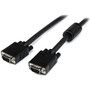 StarTech.com 30 ft Coax High Resolution VGA Monitor Cable - HD15 M/M - HD-15 Male VGA - HD-15 Male VGA - 30ft - Black (Fleet Network)