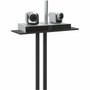 Salamander Designs Mounting Shelf for Camera Video Conferencing Touch Controller - Height Adjustable - 32 to 100 Screen Support FPSATS2VR