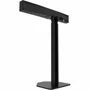 Avteq Camera Floor Stand - 12 30480 mm Width x 12 30480 mm Depth - Floor Freestanding - Powder Coated Black - Steel - For - - CAMERA-STAND-VB