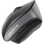 CHERRY MW 4500 Left Wireless Ergonomic Mouse - Optical - Wireless - 240 GHz - Black - USB - 1200 dpi - Scroll Wheel - 6 Buttons - 2 JW-4550