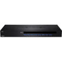TRENDnet 16-Port Rack Mount USB KVM Switch VGA and USB Connection Supports USB and PS2 Auto-Scan Device Monitoring Audible Plug TK-1603R