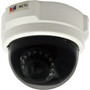 ACTi Indoor Network Camera - Color Monochrome - Dome - H264 MJPEG - 2048 x 1536 Fixed Lens - 30 fps - CMOS - Fast Ethernet E53