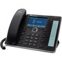 AudioCodes 445HD IP Phone - Corded - Corded - Black - 6 x Total Line - VoIP - 2 x Network RJ-45 - PoE Ports IP445HDEPSG