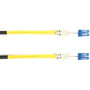 Black Box Fiber Optic Duplex Patch Network Cable - 656 ft Fiber Optic Network Cable for Transceiver Switch Server Network Device - FOSM-020M-LCLC
