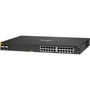 Aruba 6100 24G Class4 PoE 4SFP 370W Switch - 24 Ports - Manageable - 3 Layer Supported - Modular - 3270 W Power Consumption - 370 W JL677AB2B