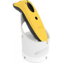 Socket Mobile SocketScan S720 Linear Barcode Plus QR Code Reader Yellow  White Dock - Wireless Connectivity - 1496 380 mm Scan CX3993-3050