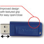 Verbatim 8GB USB Flash Drive - Blue - 8 GB - USB 2.0 - Blue - 5 Year Warranty (97088)