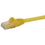 StarTechcom_10_ft_Yellow_Snagless_Cat6_UTP_Patch_Cable_-_Category_6_-_10_ft_-_1_x_RJ-45_Male_Network_-_1_x_RJ-45_Male_Network_-_N6PATCH10YL