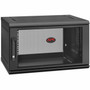 APC by Schneider Electric NetShelter WX 6U Single Hinged Wall-mount Enclosure 400mm Deep - For Networking Airflow System - 6U Rack x AR106SH4