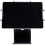 Star Micronics mUnite EZDesk Kiosk Tablet Stand - 720 18288 mm Height x 590 14986 mm Width - Desk - Steel - Black 37954740