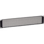 Black Box 19 IT Rackmount Vented Panel - 2U Black - Steel - Black - 2U Rack Height - 350 8890 mm Height - TAA Compliant RMT946