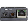 Black Box MultiPower Miniature TransceiverMedia Converter - 1 x Network RJ-45 - 2 x ST Ports - DuplexST Port - Single-mode - Fast - LHC036A-R4