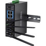 TRENDnet TI-W100  IEEE 80211ac Ethernet Wireless Router - TAA Compliant - Dual Band - 240 GHz ISM Band - 5 GHz UNII Band - 4 x x - - TI-W100