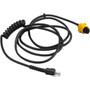 Zebra Serial Data Transfer Cable - Serial Data Transfer Cable for Handheld Terminal LabelReceipt Printer - First End Serial P1031365-054