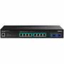 TRENDnet 10-Port Multi-Gig Web Smart PoE Switch - 10 Ports - Manageable - 25 Gigabit Ethernet 10 Gigabit Ethernet - 25GBase-T - - TPE-3102WS