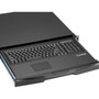 Black Box Rackmount Keyboard with TouchPad - 1U - 19 Width x 165 Depth - Steel RM419-R5