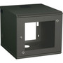 Black Box Select Wallmount - 6U Rack Height x 19 48260 mm Rack Width - Wall Mountable - Black - 2268 kg Maximum Weight Capacity RM2411A