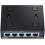 TRENDnet 5-Port Gigabit EdgeSmart Switch TEG-S50ES 5 x Gigabit Ports 10Gbps Switch Capacity Ethernet Network Desktop Switch Smart TEG-S50ES