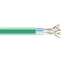 Black Box CAT6 400-MHz Solid Bulk Cable FUTP CMR PVC GN 1000FT Spool - 1000 ft Category 6 Network Cable for Network Device - First - EVNSL0607A-1000