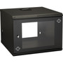 Black Box Select Wallmount - 8U Rack Height x 19 48260 mm Rack Width - Wall Mountable - Black - 2268 kg Maximum Weight Capacity RM2412A