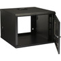 Black Box Select Wallmount - 8U Rack Height x 19 48260 mm Rack Width - Wall Mountable - Black - 2268 kg Maximum Weight Capacity RM2412A