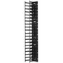 APC by Schneider Electric Vertical Cable Manager for NetShelter SX 750mm Wide 45U Qty 2 - Cable Pass-through - Black - 1 - 45U Rack AR7585