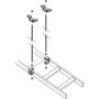 Black Box Mounting Rod for Cable Ladder - TAA Compliant RM660