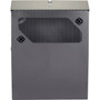 Black Box Low-Profile Vertical Wallmount Cabinet - 4U 24D Equipment - For LAN Switch Patch Panel - 4U Rack Height x 19 48260 mm RMT352A-R3