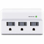 CyberPower Essential B300WRC1 3-Outlet Surge SuppressorProtector - 3 x NEMA 5-15R - 500 J - 120 V AC Input B300WRC1