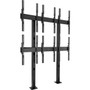 Chief FUSION 3 x 2 Portrait Micro-Adjustable Large Bolt-Down Freestanding Video Wall - Up to 46 Screen Support - 27216 kg Load - mm LBM3X2UP