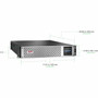 APC by Schneider Electric Smart-UPS 3KVA Rack-mountable UPS - 2U Rack-mountable - AVR - 2 Hour Recharge - 530 Minute Stand-by - 110 V SMTL3KRM2UCLNC
