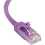 StarTech.com 75 ft Purple Snagless Cat6 UTP Patch Cable - Category 6 - 75 ft - 1 x RJ-45 Male Network - 1 x RJ-45 Male Network - (Fleet Network)