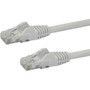 StarTech.com 75 ft White Snagless Cat6 UTP Patch Cable - Category 6 - 75 ft - 1 x RJ-45 Male Network - 1 x RJ-45 Male Network - White (Fleet Network)