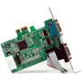 StarTech.com 2 Port PCIe Serial Adapter Card with 16550 - 2 x 9-pin DB-9 Male RS-232 Serial PCI Express (PEX2S553)