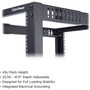 CyberPower 4-post Open Frame 19 Rack - 45U Rack Height x 19 48260 mm Rack Width x 40 1016 mm Rack Depth - Floor Standing - - CR45U40001
