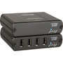 Black Box USB 20 Extender - CATxLAN 4-Port - 2 x Network RJ-45 - 5 x USB - 32808 ft 100000 mm Extended Range IC408A-R2