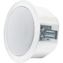 Louroe VeriFact 650 LE-650 Ceiling Mountable Flush Mount Speaker - 6 W RMS - White - 2 Kilo Ohm LE-650