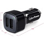 CyberPower TR22U3A Auto Adapter - 105 V DC 155 V DC Input - 5 V DC310 A Output TR22U3A