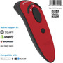 Socket Mobile DuraScanreg D760 Ultimate Barcode Scanner DotCode  Travel ID Reader Red - Wireless Connectivity - 30 762 mm - - CX3744-2396