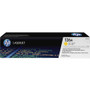 HP 126A (CE312A) Original Toner Cartridge - Single Pack - Laser - Standard Yield - 1000 Pages - Yellow - 1 Each (Fleet Network)