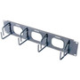 APC 2U Horizontal Cable Organizer - Cable Manager - Black - 2U Rack Height AR8428