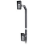 2N Mounting Post for IP Intercom - Black - 80 2032 mm Height - Metal - Black 01550-001