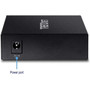 TRENDnet 1000Base-T to 1000Base-SX Multi-Mode SC Fiber Converter Up to 550m 1800 ft 2 Gbps Switching Capacity TFC-GMSC - to TFC-GMSC